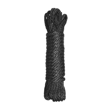 Premium Black Nylon Bondage Rope