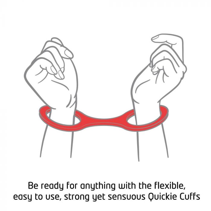 Quickie Cuffs Silicone Restraints