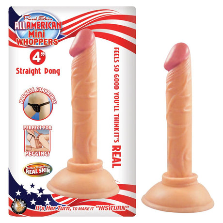 Real Skin All American Mini Whoppers 4 Inch Dildo