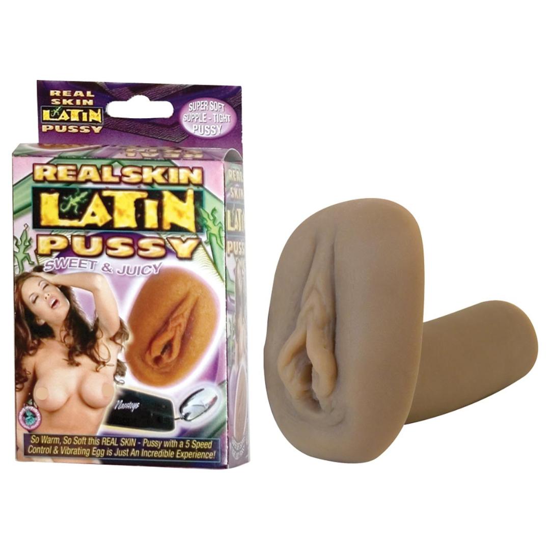 RealSkin Latin Pussy Vibrating Masturbator