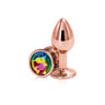 Rear Assets Aluminum Plug With Gemstone