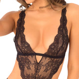 Rene Rofe No Mercy Lace Cage Teddy