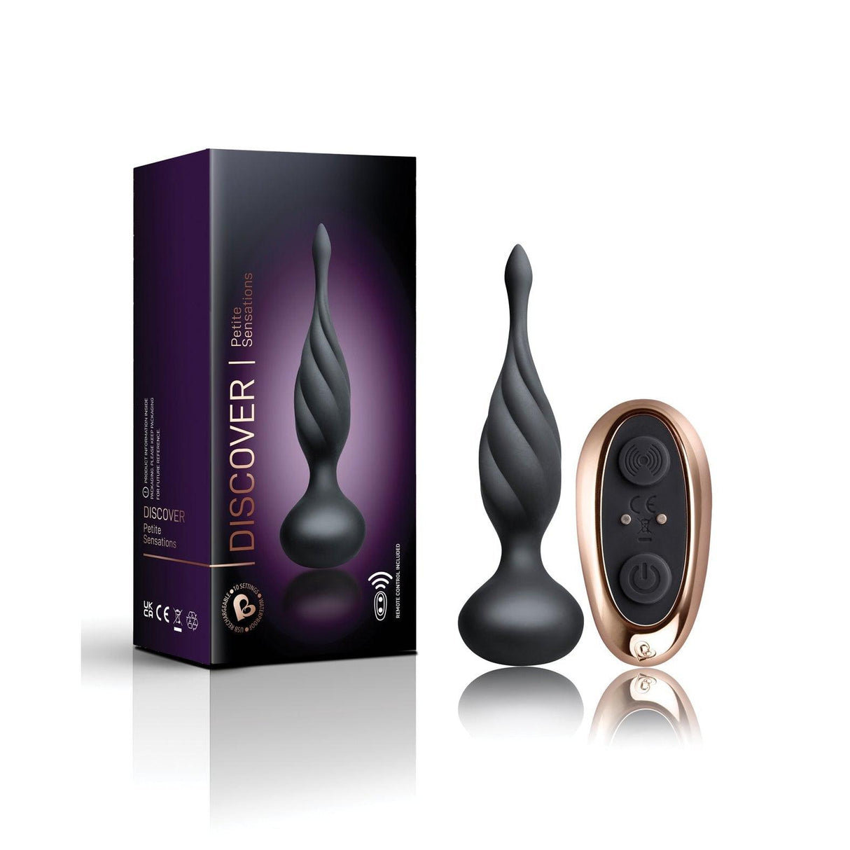 Rocks-Off Petite Sensations Discover Plug with Remote