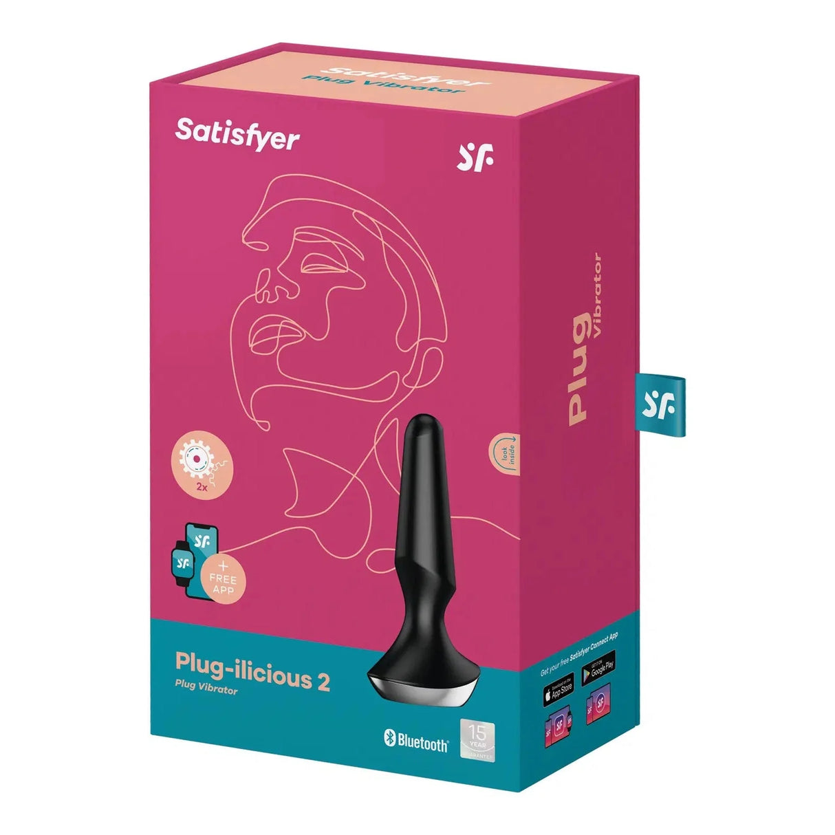 Satisfyer Plug-ilicious 2 Plug Vibrator