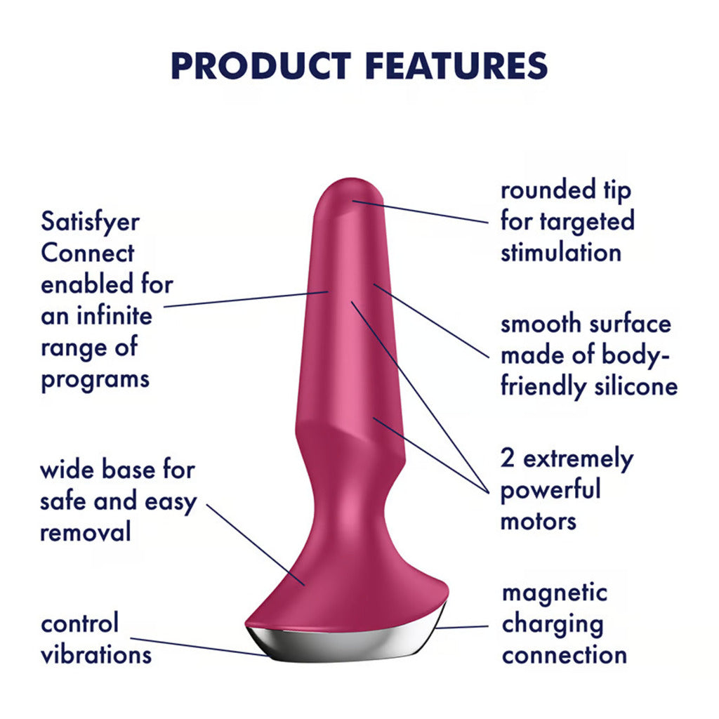 Satisfyer Plug-ilicious 2 Plug Vibrator