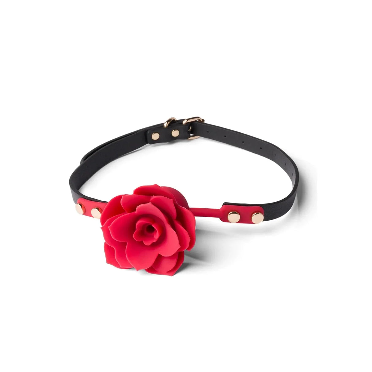 Secret Kisses Bloom Rose Ball Gag