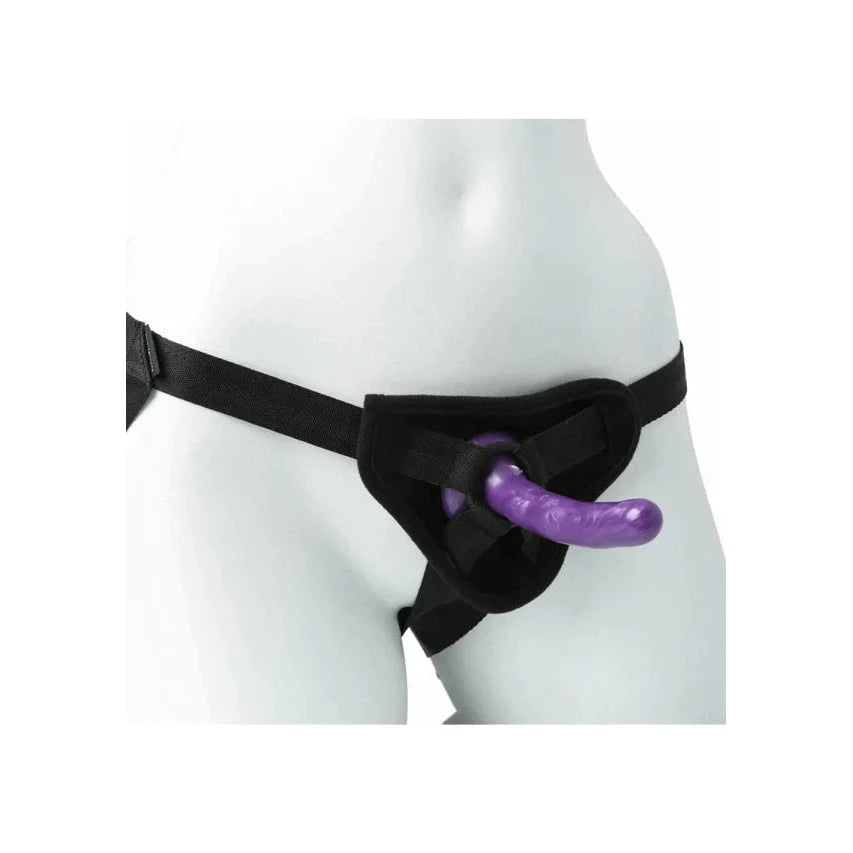 Sex & Mischief Strap-On and Silicone Dildo Kit