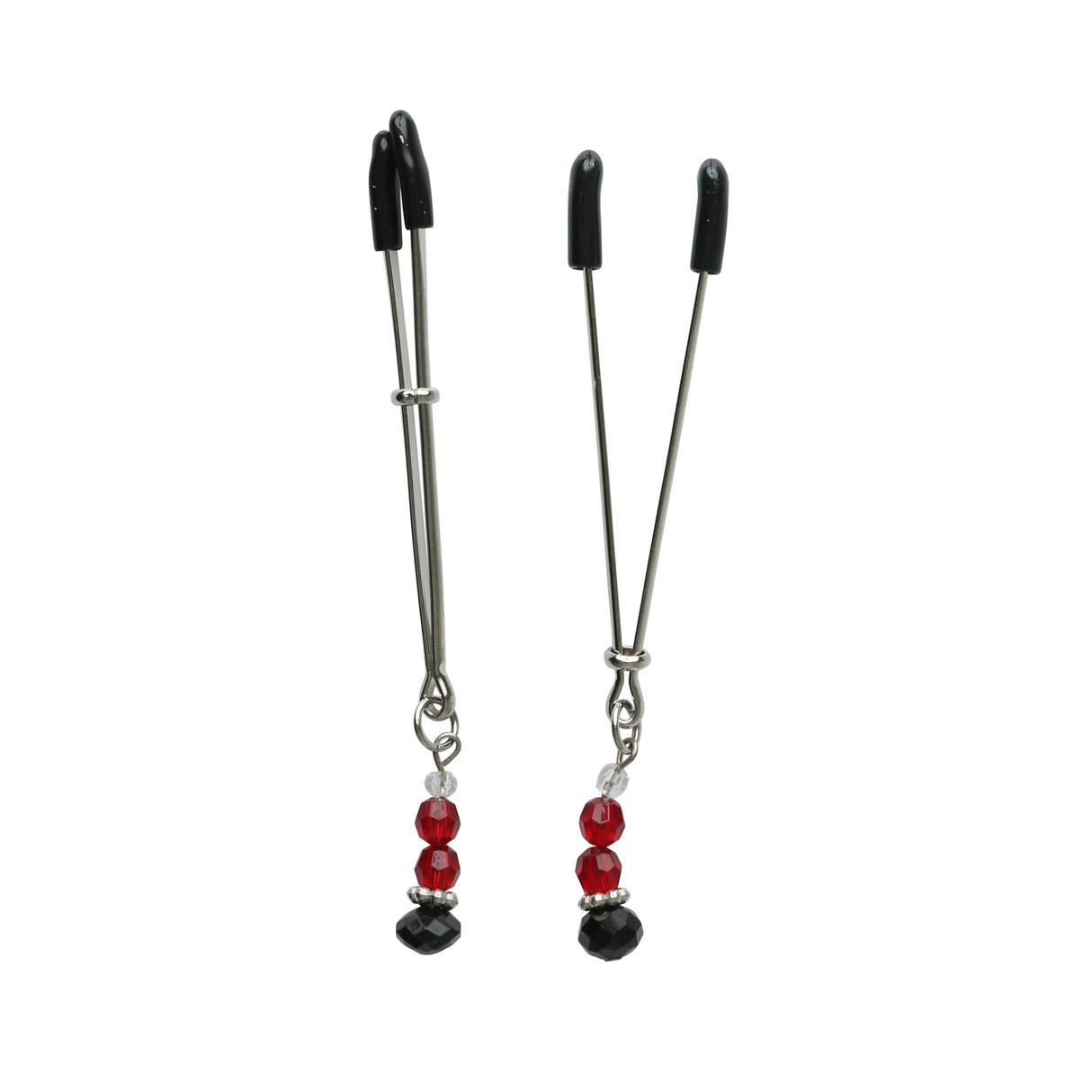 Sexperiments Ruby Black Nipple Clips