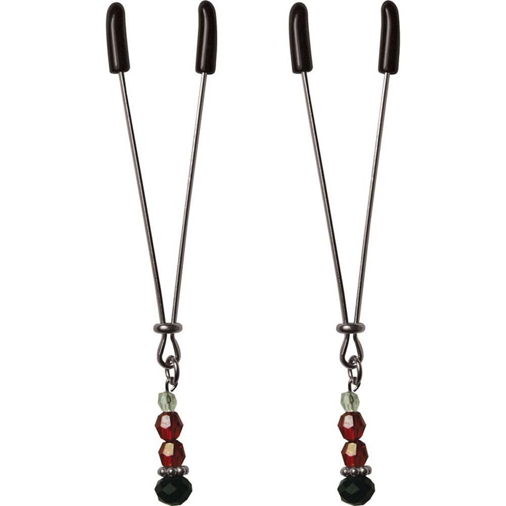 Sexperiments Ruby Black Nipple Clips