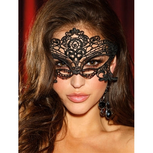 Shirley of Hollywood Embroidered Venice Mask