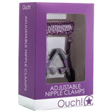 Shots Ouch Adjustable Nipple Clamps