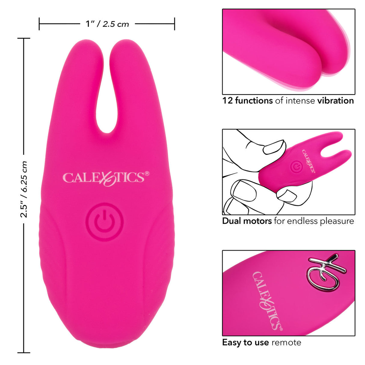 Silicone Remote Control Nipple Clamps