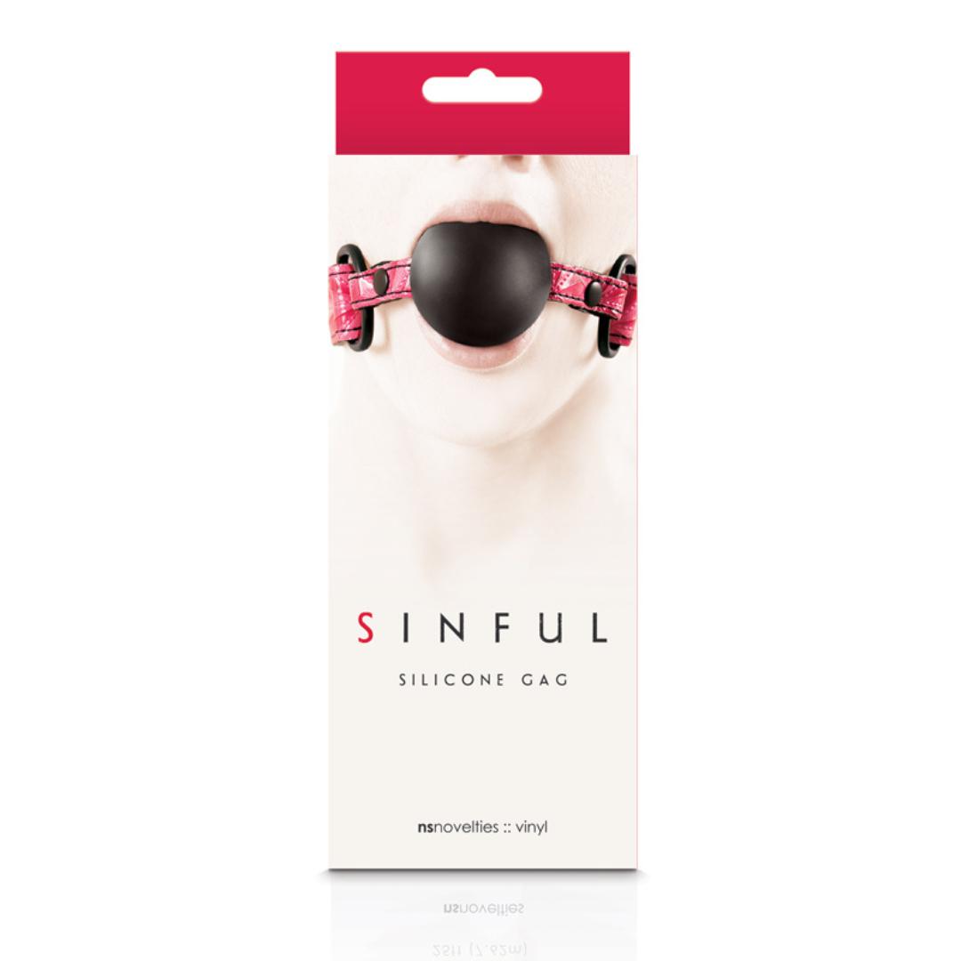 Sinful Soft Silicone Ball Gag