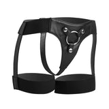 Strap U Bardot Elastic Strap-on Harness with Thigh Cuffs