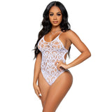 Strappy Back Lace Teddy