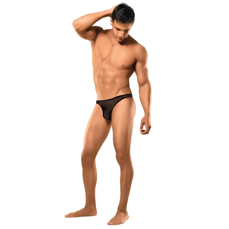 Stretch Net Pouch Thong