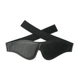 Strict Leather Blindfold with Velcro Closure