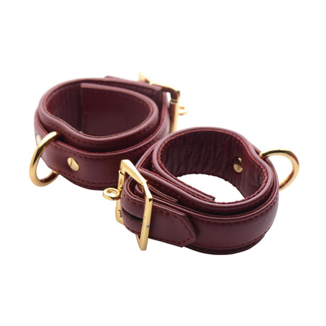 Strict Leather Luxury Locking Wrist Cuffs