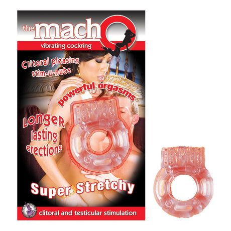 The Macho Cock Ring With Clit Vibrator