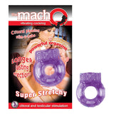 The Macho Cock Ring With Clit Vibrator