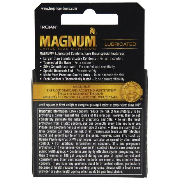 Trojan Magnum Large Size Condoms