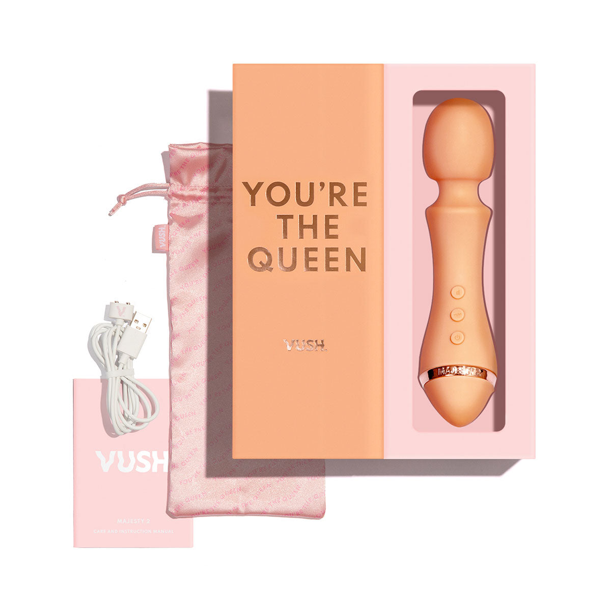 VUSH MAJESTY 2 Wand Vibrator