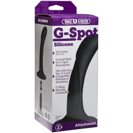 Vac-U-Lock G-Spot Silicone Dildo Attachment