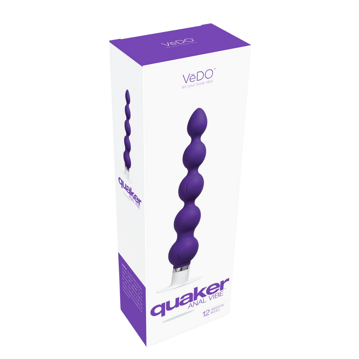 VeDO Quaker Vibrating Anal Beads