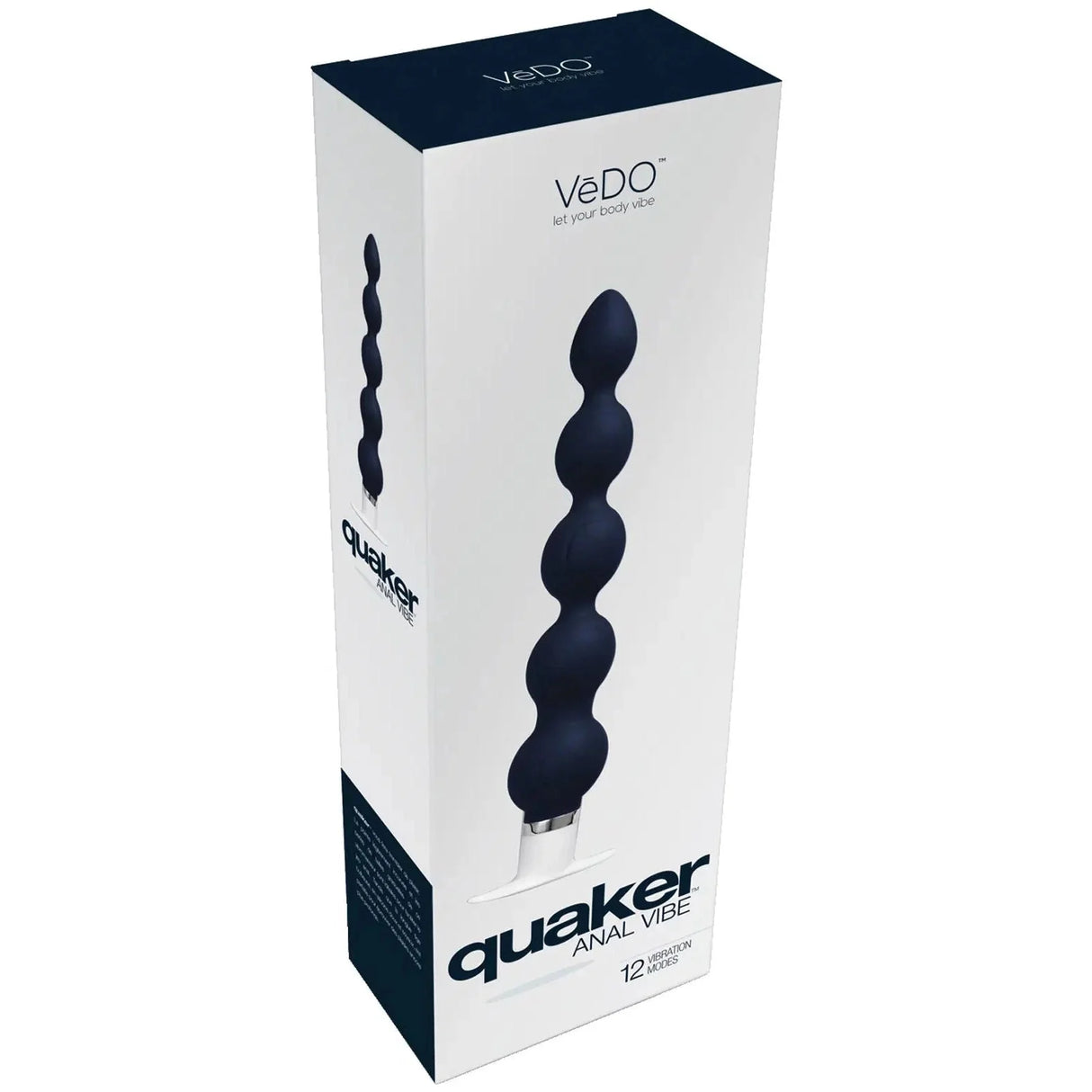 VeDO Quaker Vibrating Anal Beads