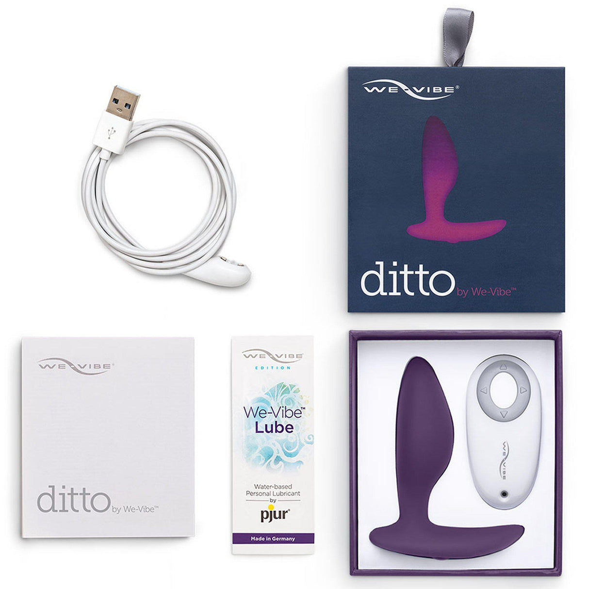 We-Vibe Ditto Vibrating Silicone Plug