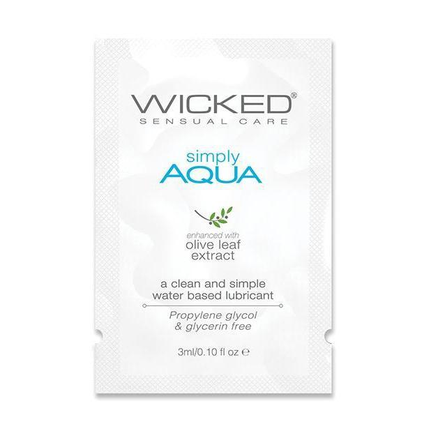 Wicked Simply Aqua Water Based Lubricant