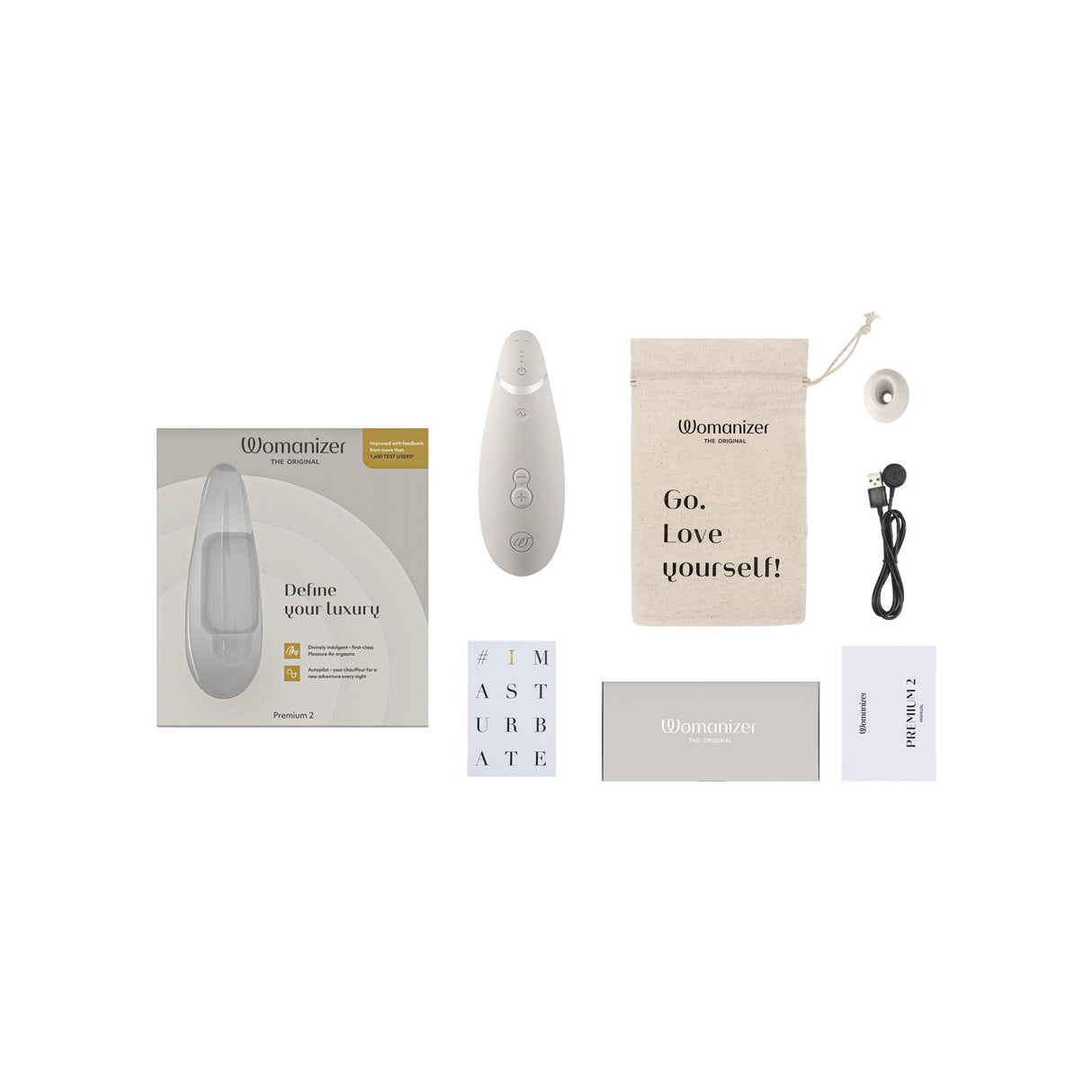 Womanizer Premium 2 Clitoral Stimulator