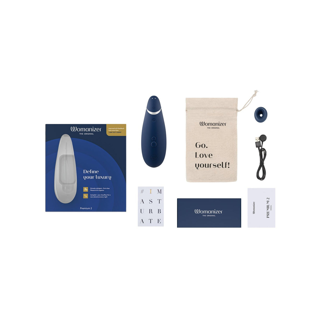 Womanizer Premium 2 Clitoral Stimulator