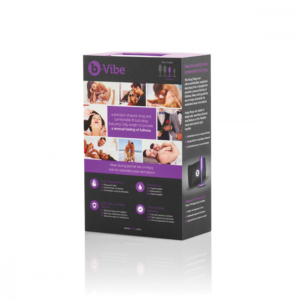 b-Vibe Weighted Snug Plug 2