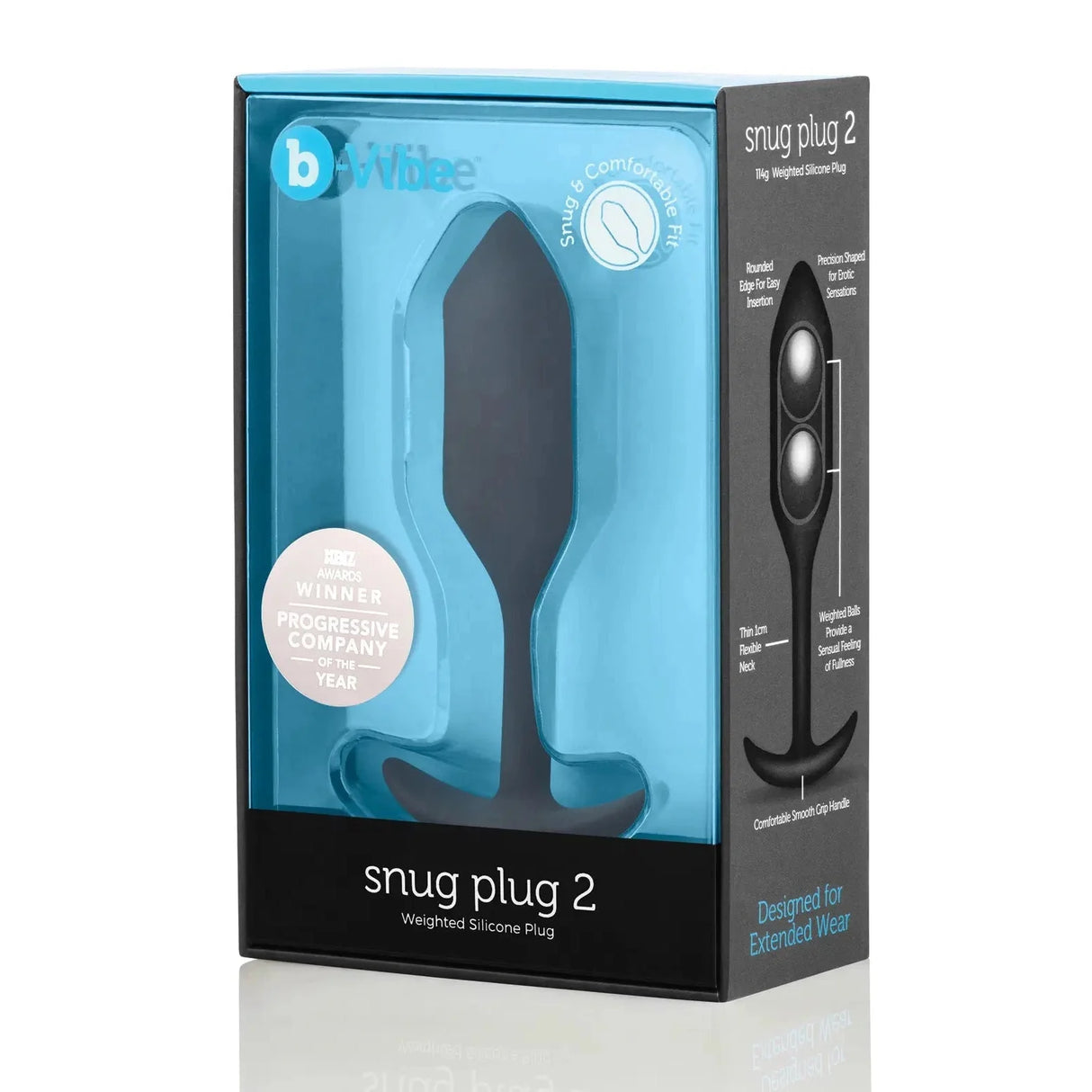 b-Vibe Weighted Snug Plug 2